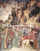 ALTICHIERO da Zevio The Execution of Saint George oil on canvas